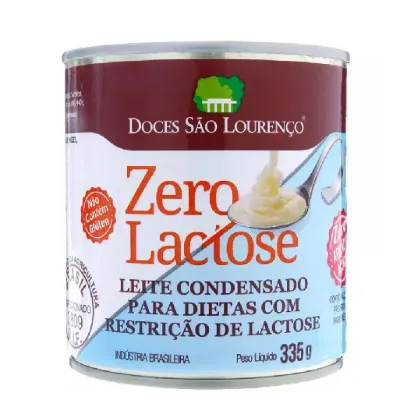 Leite Condensado Sao Lourenco Sem Lactose 335g