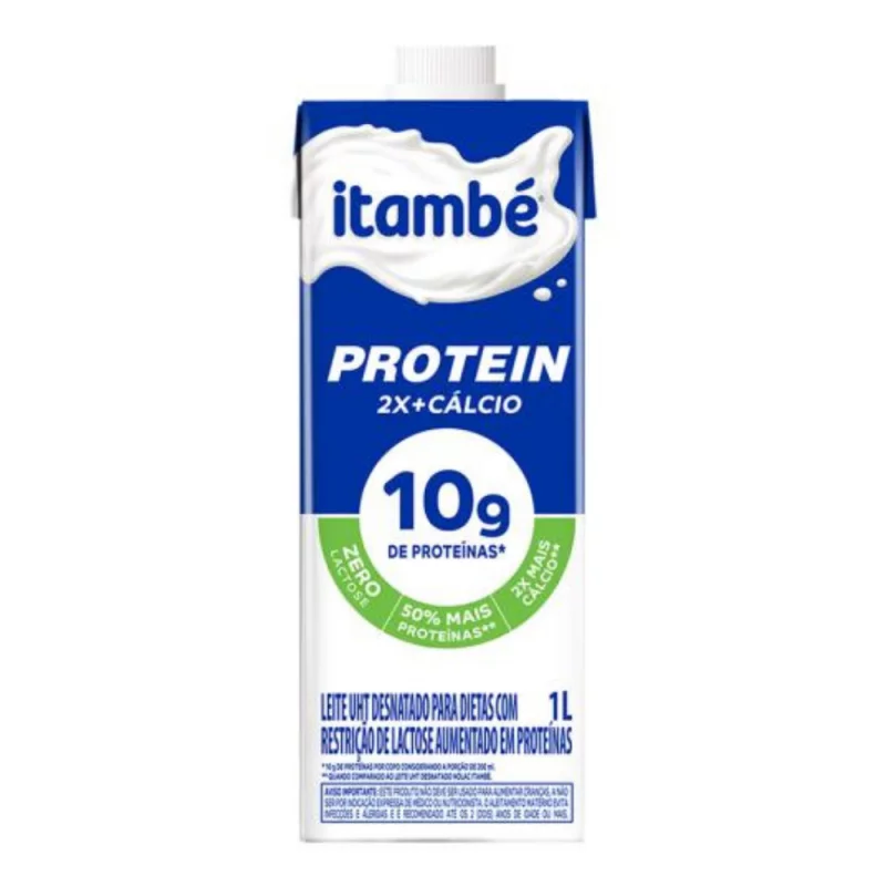 Leite Longa Vida Itambe Desnatado Pro Zero Lactose 1lt