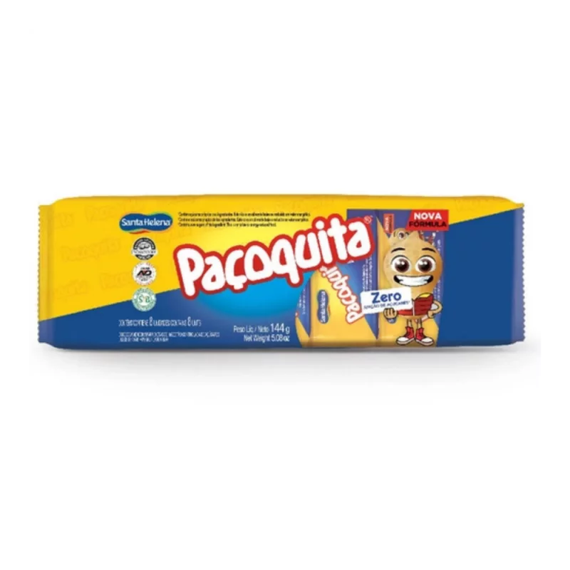 Pacoquinha Santa Helena Diet com 08 144g