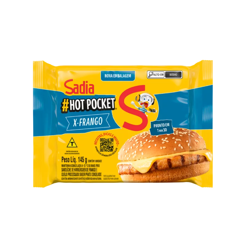 Hot Pocket Sadia Frango 145g