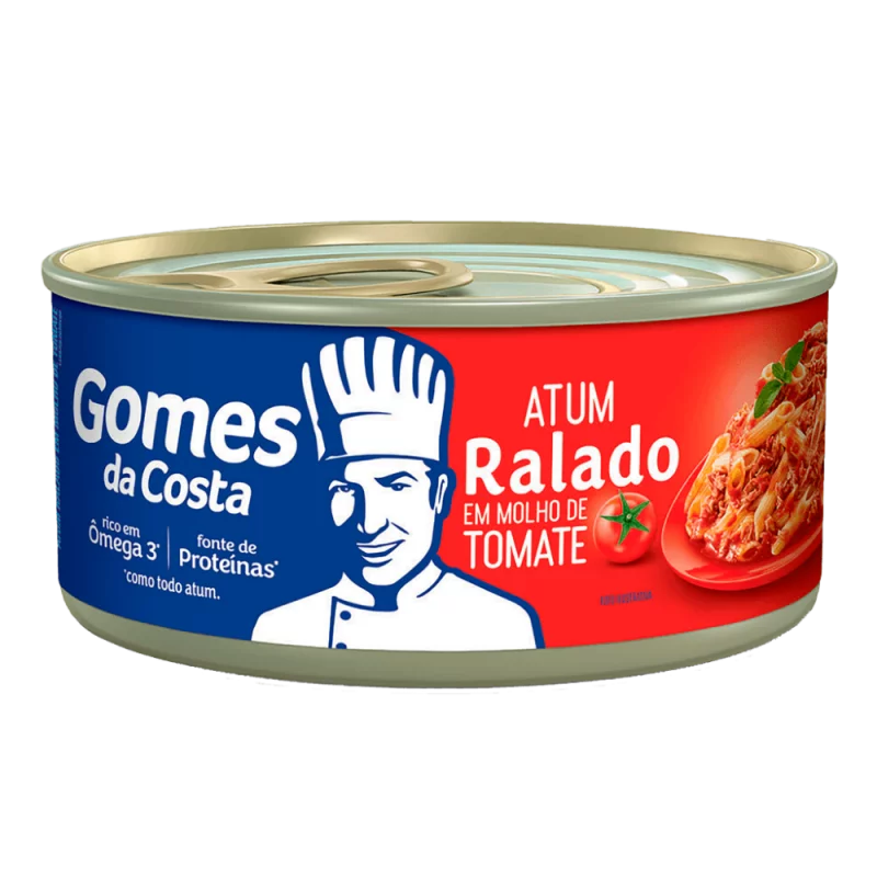 Atum Gomes da Costa Ralado Molho Tomate 170g