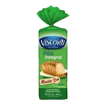 Pao de Forma Visconti Integral 400g