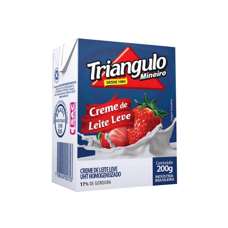 Creme de Leite Triangulo Leve 200g