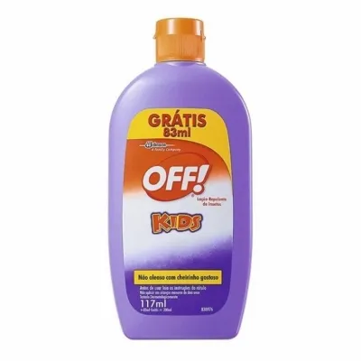 Repelente Off Kids Locao Leve 200ml Pague 117ml