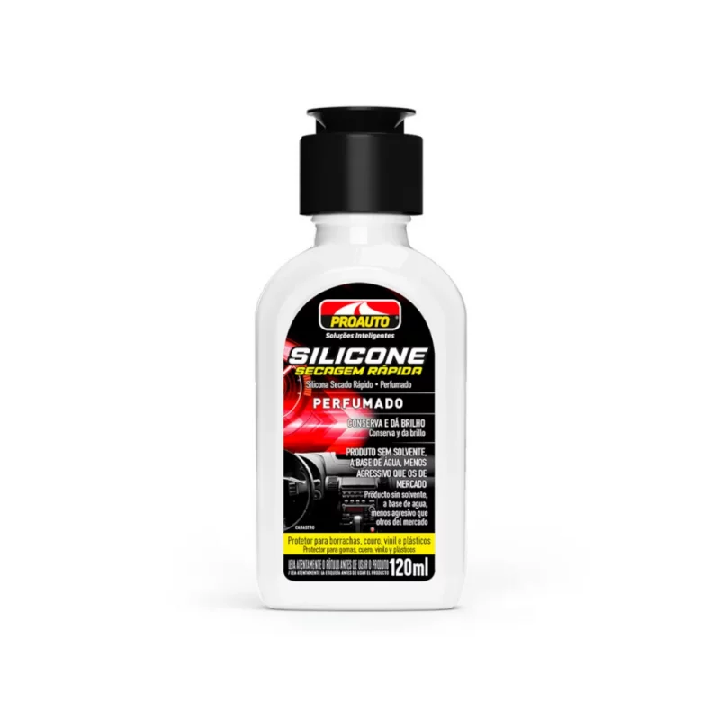 Silicone Proauto 120ml Secagem Rapida
