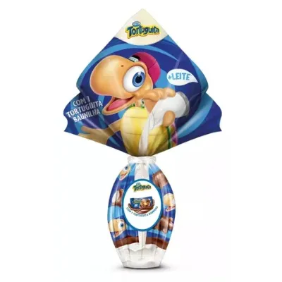 Ovo Pascoa Arcor Tortuguita Baunilha com Tortuguita 120g