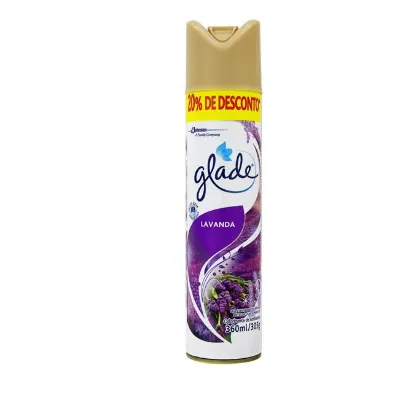 Odorizador de Ambientes Glade Aerosol Lavanda 20% Desconto 360ml