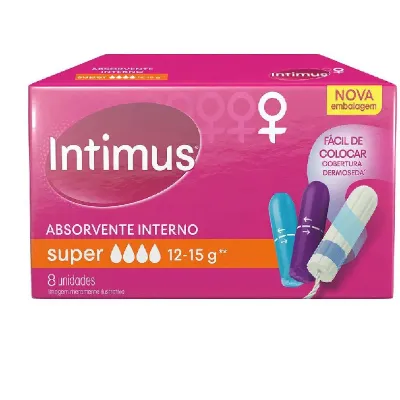 Absorvente Interno Intimus Super 08un