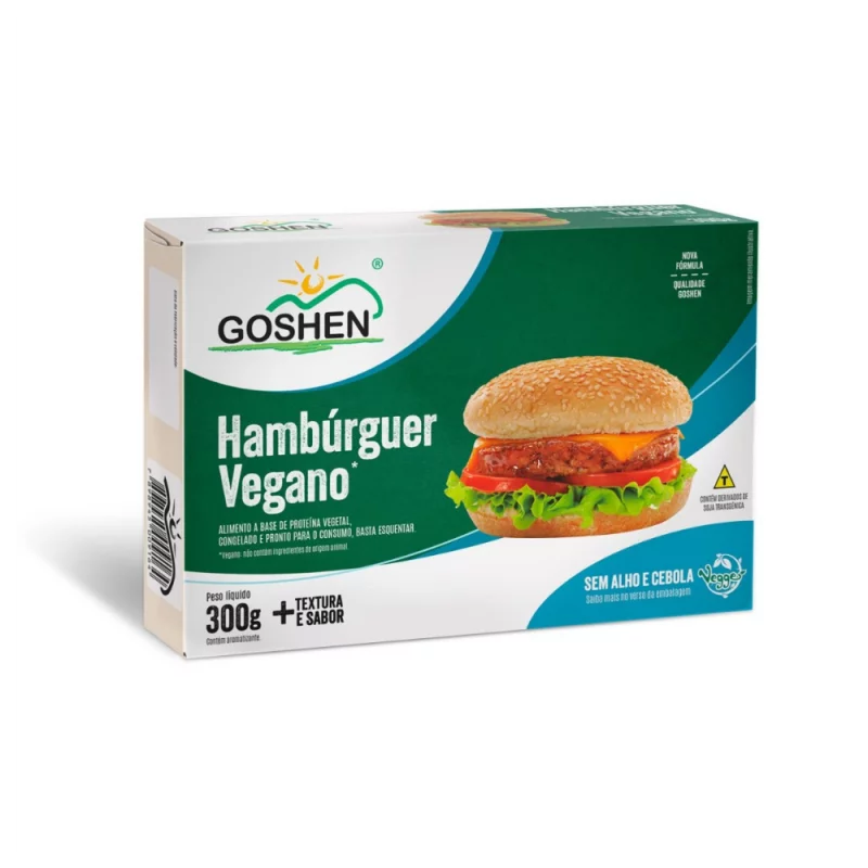 Hamburguer Goshen Vegges Soja 300g