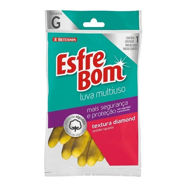 Luva Bettanin Esfrebom Multiuso Latex G Un Inativo 20102022-045515