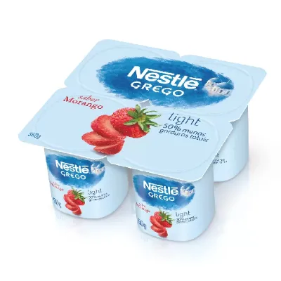 Iogurte Nestle Grego Light Morango 360g