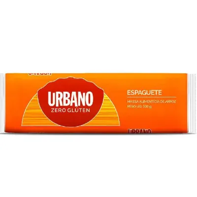 Macarrao de Arroz Urbano Espaguete Zero Gluten 500g