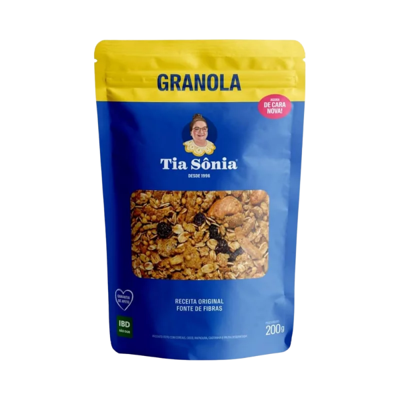 Granola Tia Sonia Tradicional Sache 200g