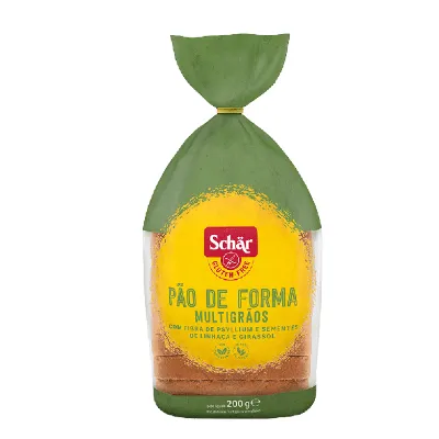 Pao de Forma Schar Miltigraos Sem Gluten 200g