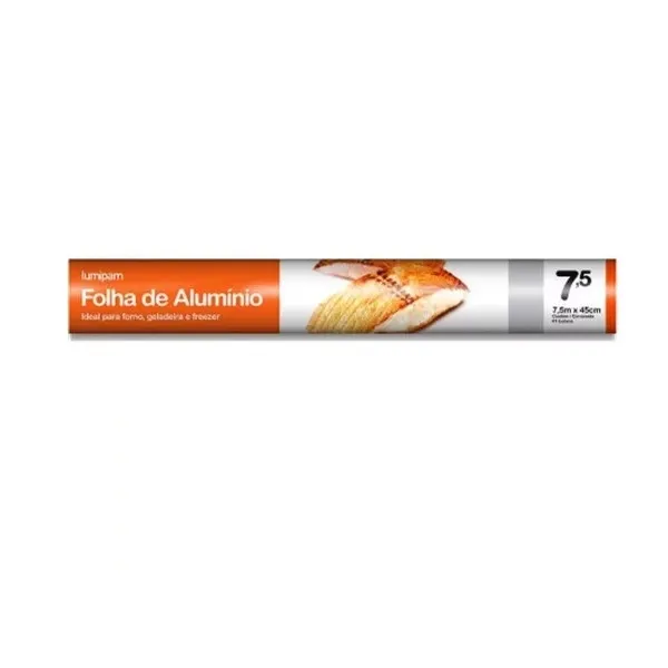 Papel de Aluminio Lumipam 7,50mx45cm