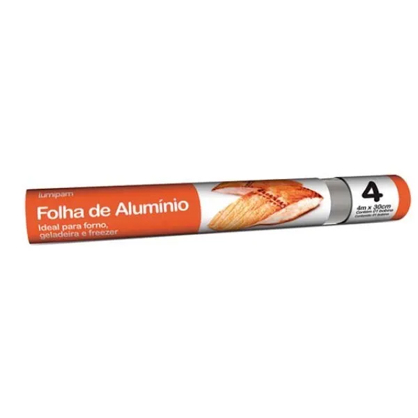 Papel de Aluminio Lumipam 4mx30cm