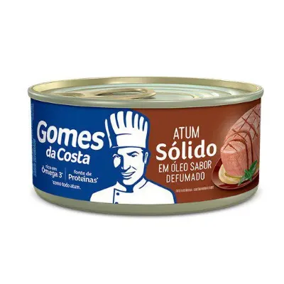 Atum Gomes da Costa Solido Defumado em Oleo 170g