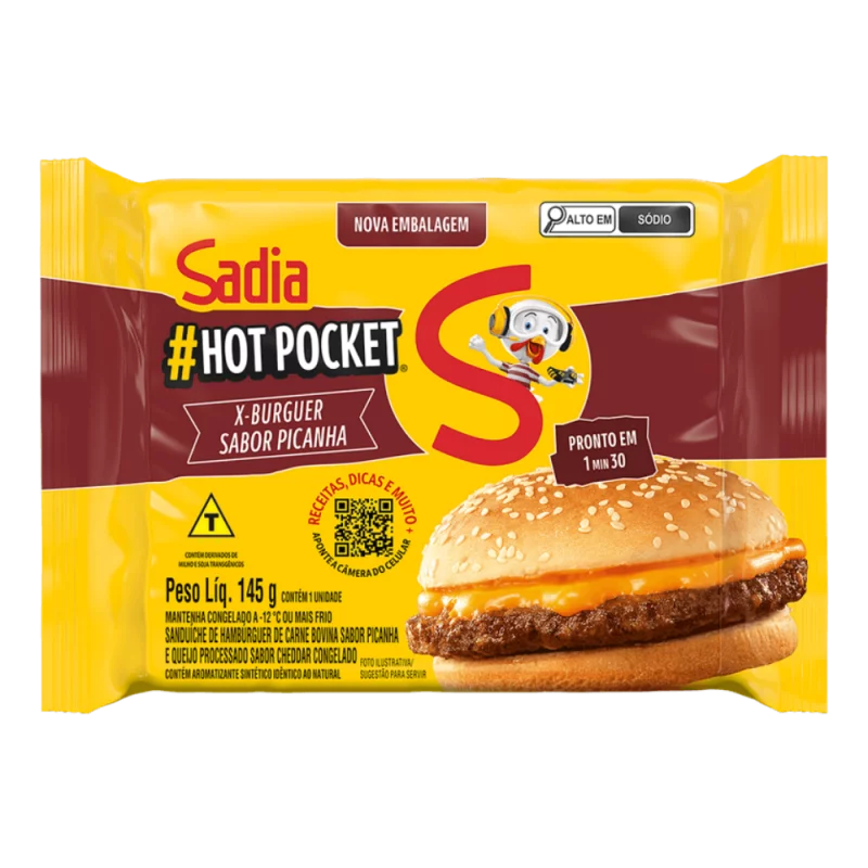 Hot Pocket Sadia Picanha 145g