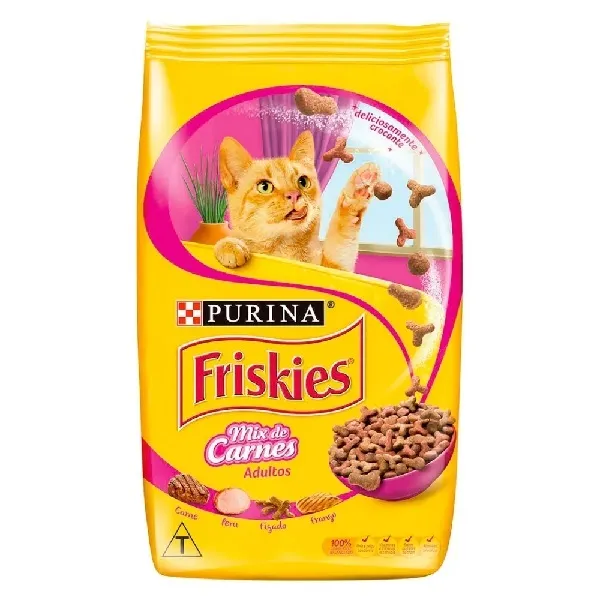 Racao para Gatos Purina Friskies Megamix 1kg