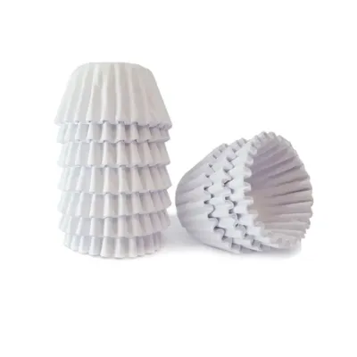 Forminha Romana Festas Papel Branco N6 com 200un