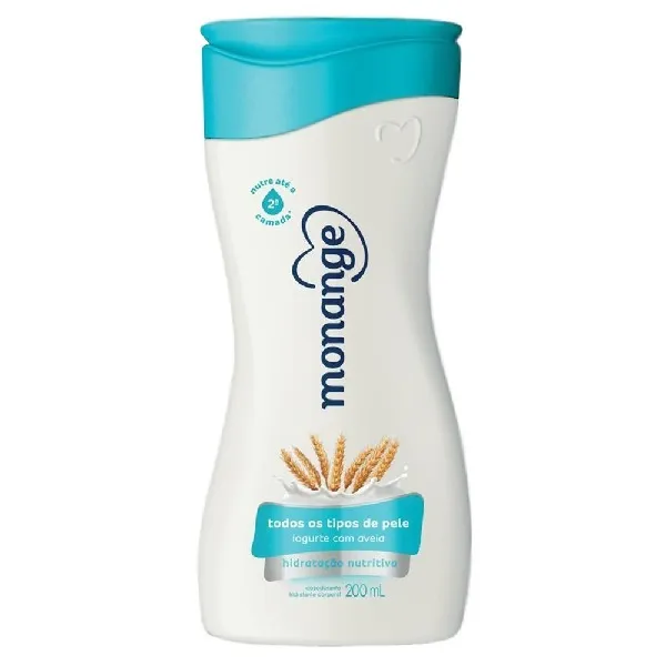 Leite Hidratante Monange Iogurte com Aveia 200ml