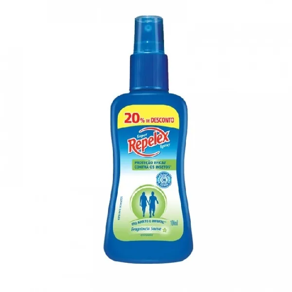 Repelente Repelex Spray Suave 100ml 20% Desconto