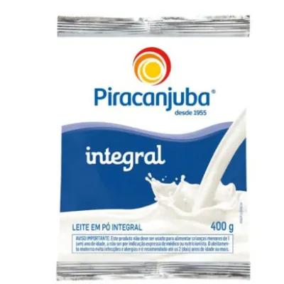 Leite em Po Piracanjuba Integral 400g