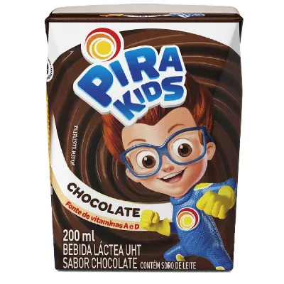 Bebida Lactea Pirakids Chocolate 200ml