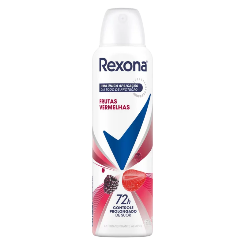 Desodorante Rexona Aerosol Feminino Frutas Vermelhas 150ml