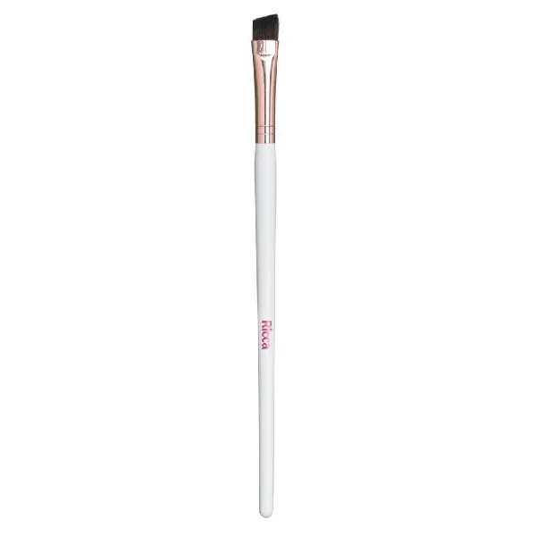 Pincel Ricca Rose Gold Delineador Chanfrado Ref.1954