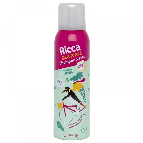 Shampoo A Seco Menta Ricca 150ml
