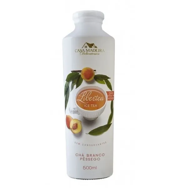 Cha Branco Casa Madeira Pessego 500ml