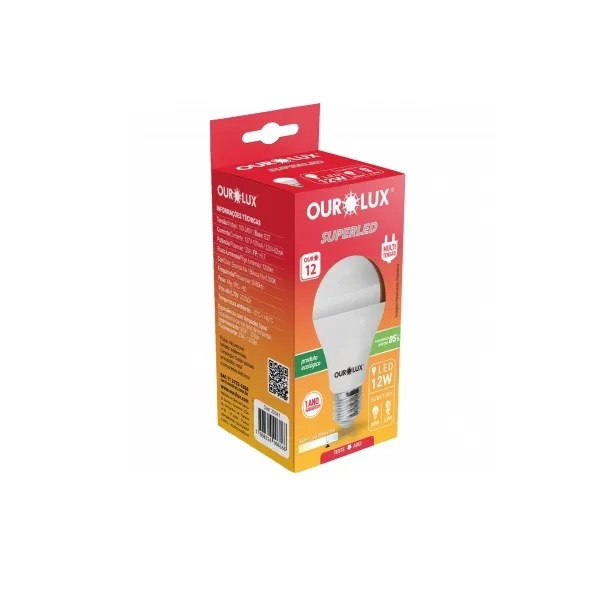 Lampada Ourolux Superled Branca 12w