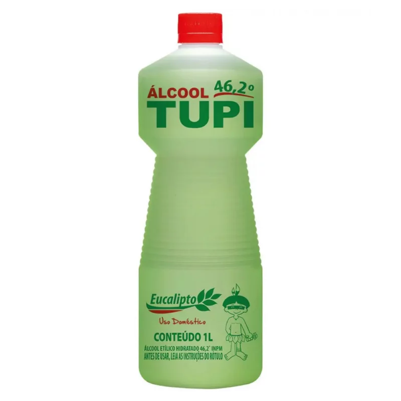 Alcool Tupi Eucalipto 46,2âº Inpm 1l