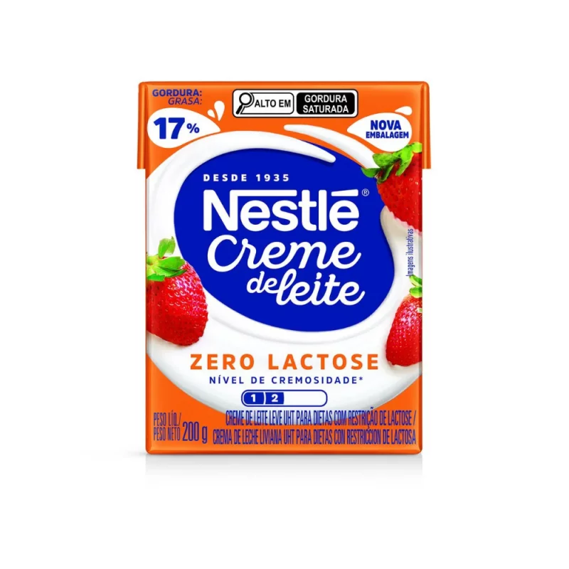 Creme de Leite Nestle Zero Lactose 200g