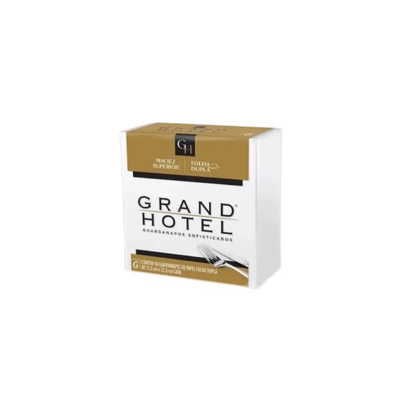Guardanapo Grand Hotel 33x33cm com 50un