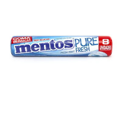 Bala Mentos Pure Fresh Mint com 8un