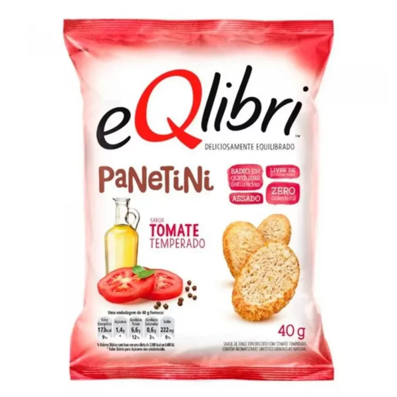 Biscoito Elma Chips Equilibri Tomate Temperadol 40g