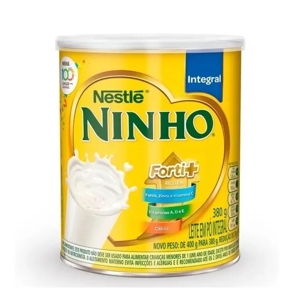 Leite em Po Nestle Ninho Integral 380g