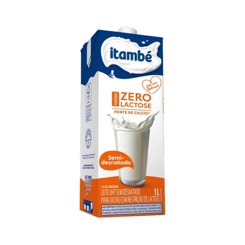 Leite Longa Vida Itambe Nolac Semidesnatado 1lt