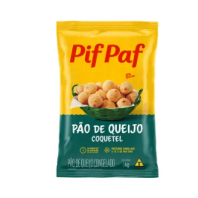 Pao de Queijo Pif Paf Coquetel 1kg
