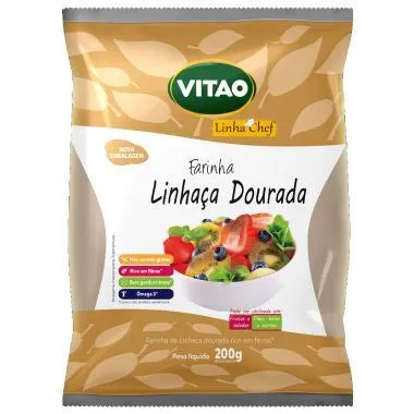 Farinha de Linhaca Vitao Dourada 200g