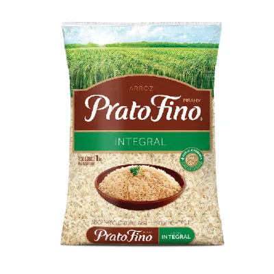 Arroz Prato Fino Integral Tipo 1 1kg
