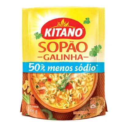 Sopao Kitano Galinha com Macarrao Legumes 196g