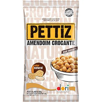 Amendoim Pettiz Dori Crocante Natural 500g
