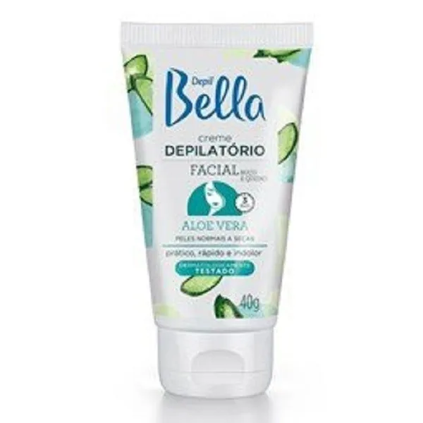 Creme Depilatorio Depil Bella Facial Aloe Vera 40g