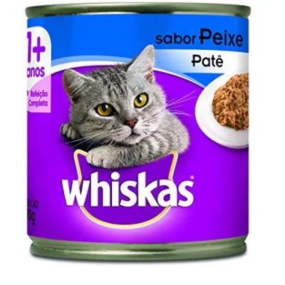 Racao Whiskas Lata Peixe 290g
