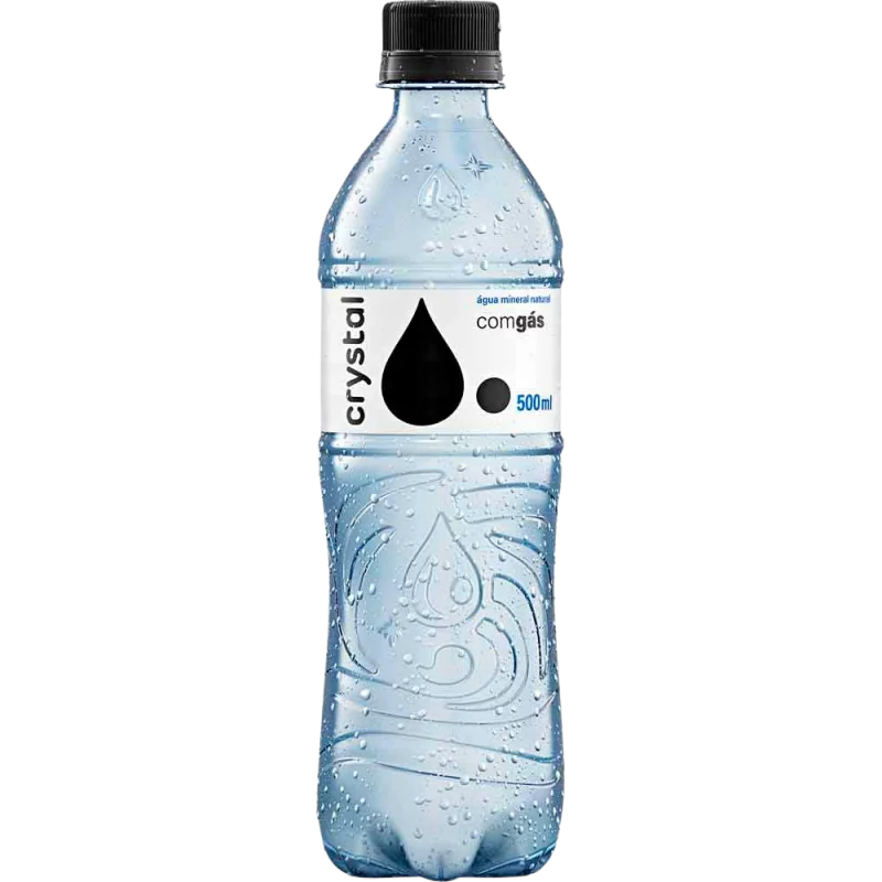 Agua Mineral Crystal com Gas 500ml