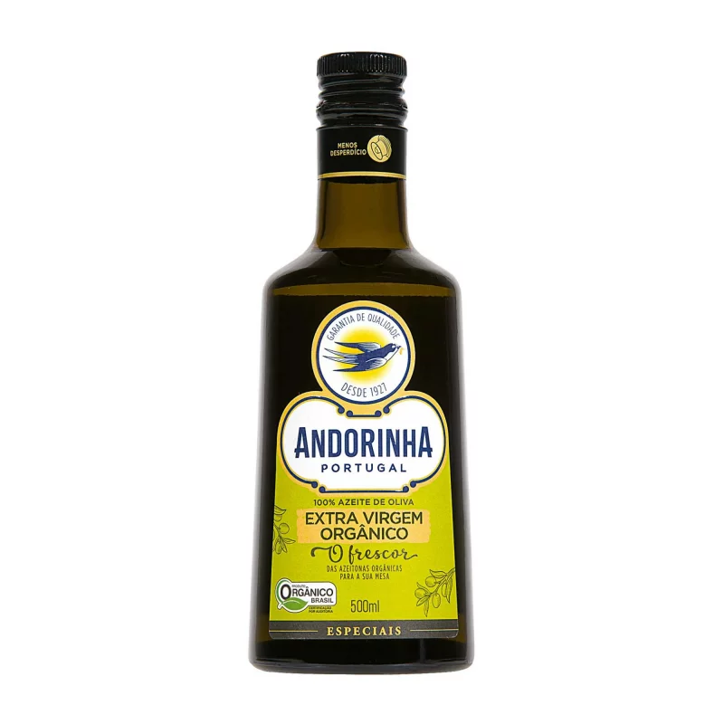 Azeite de Oliva Andorinha Extra Virgem Organico 500ml