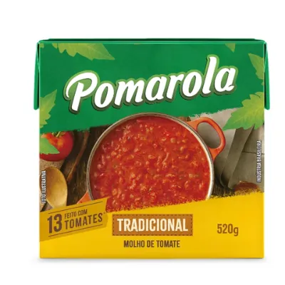 Molho Pomarola Peneirado 520g